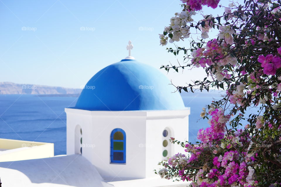 The Oia Blue Dome