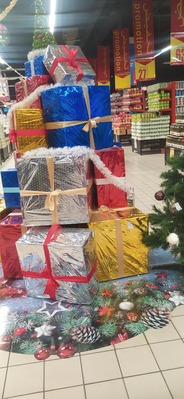 colorful of gifts