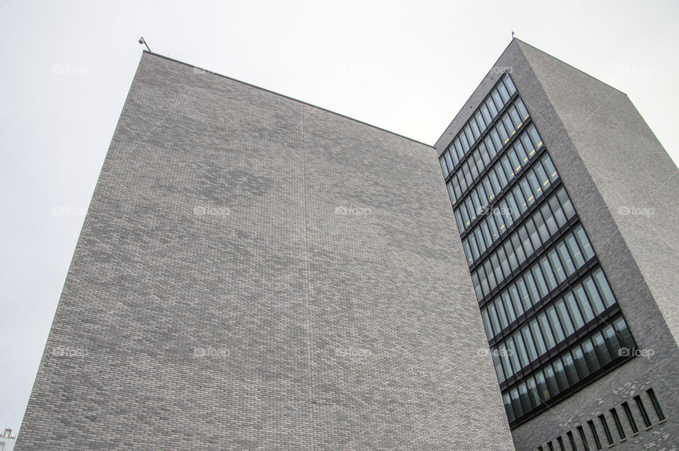 Detail Of The Europol Building At Den Haag The Netherlands 2018