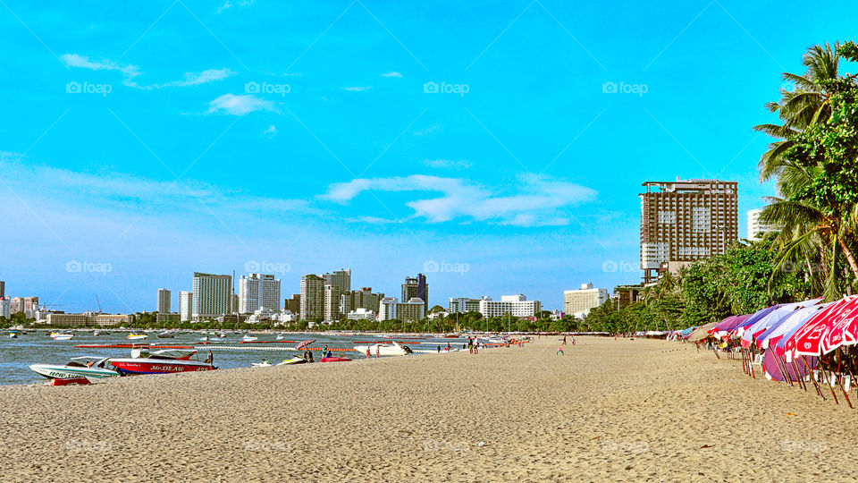 Pattaya public beach