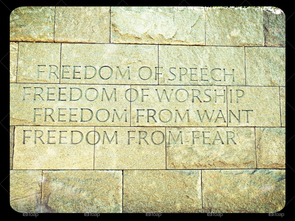 Tidal Basin -Inscription