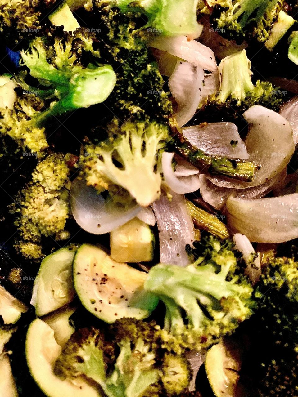 Broccoli and veggies