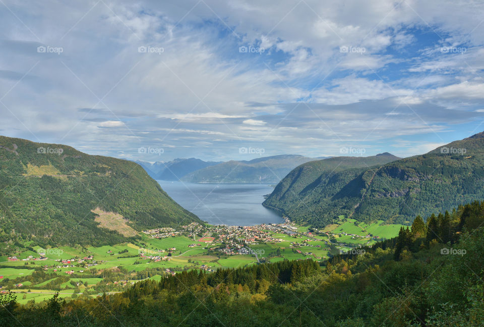 Sognefjorden is Norway's longest and deepest fjord