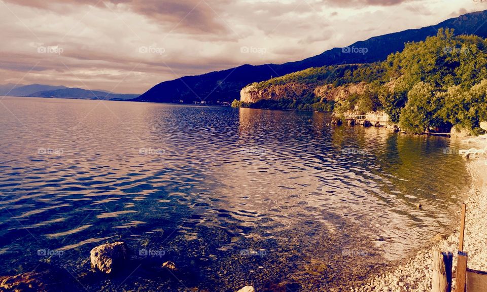 Ohrid lake 