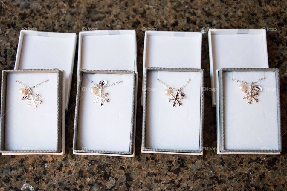 Necklaces for bridesmaids