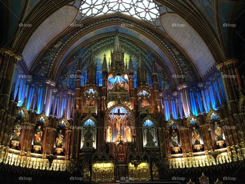 Notre Dame in Montreal 