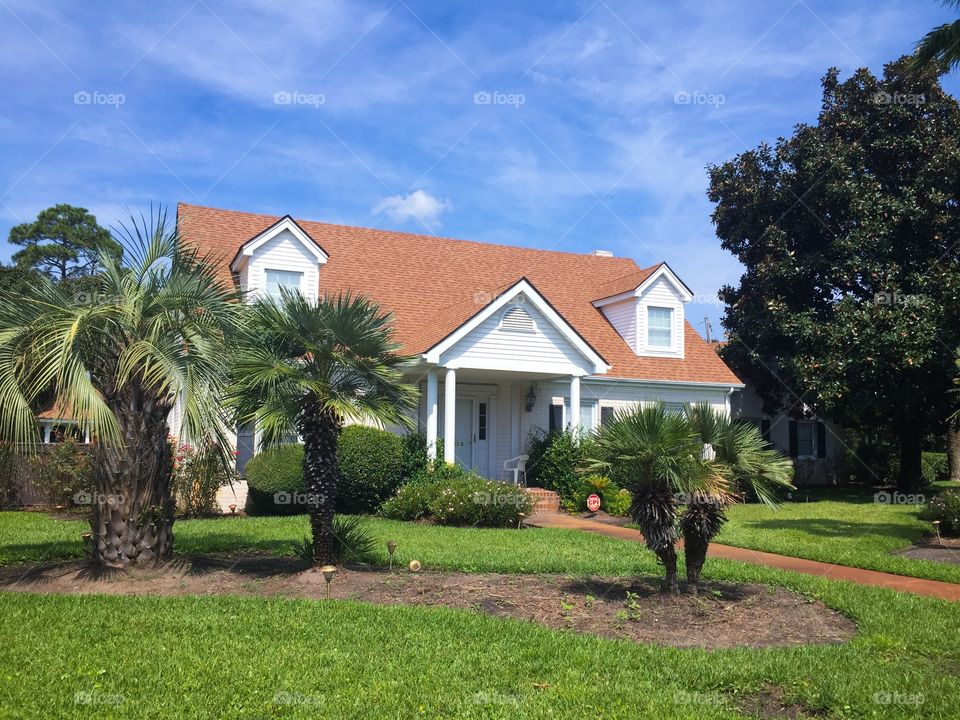 House. Pretty residential home in Myrtle Beach South Carolina.