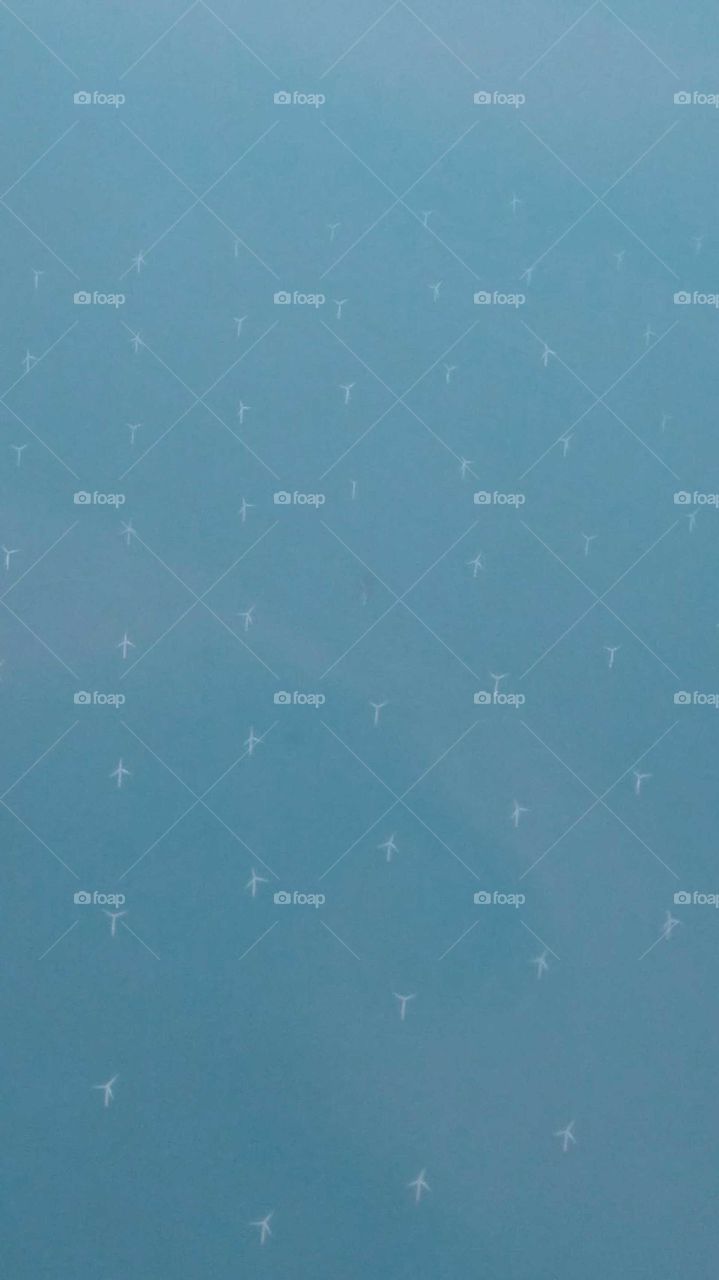 wind Mills on nord sea