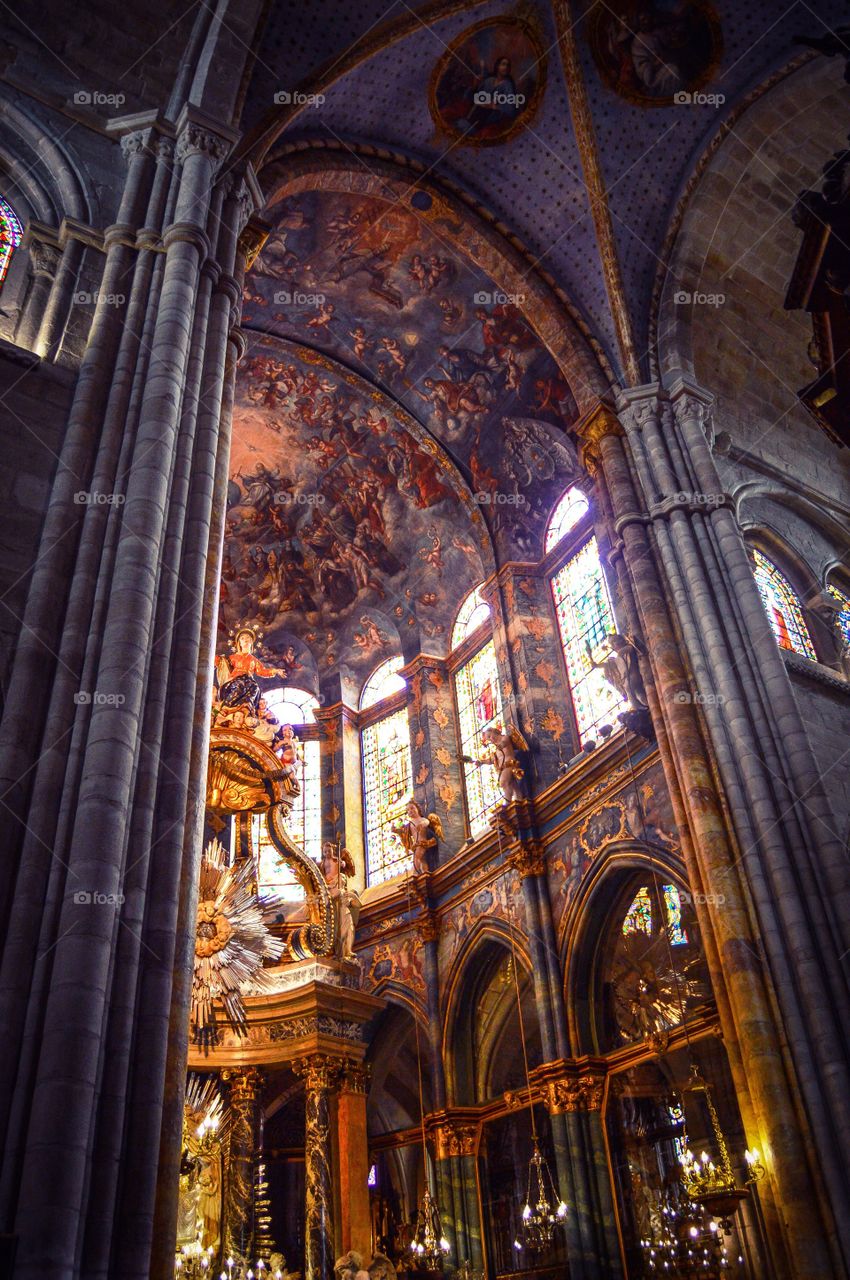 Interior de la Catedral de Lugo (Lugo - Spain)