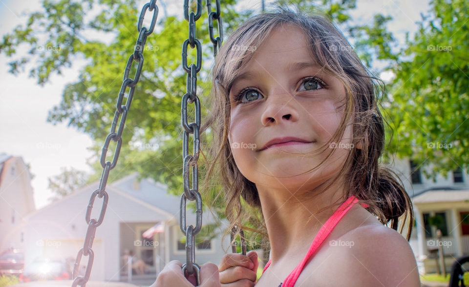 Summer, Woman, Child, Girl, Outdoors