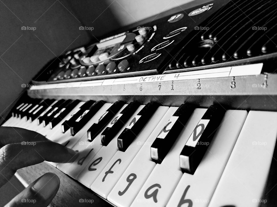 Piano: Let's go back to our childhood days and play together.!   The Do Re Mi song is famous among children.