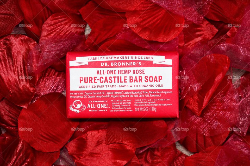 Dr. Bronner’s Bar Soap Rose