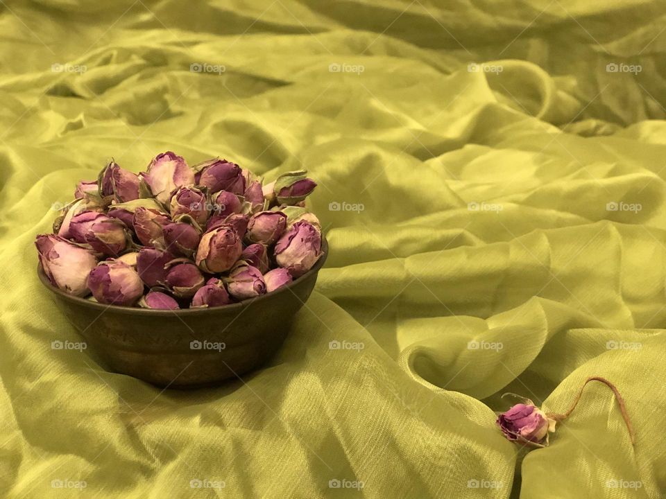 We were all fast sleep, and no one heard angels' footsteps when they brought us Damask roses.