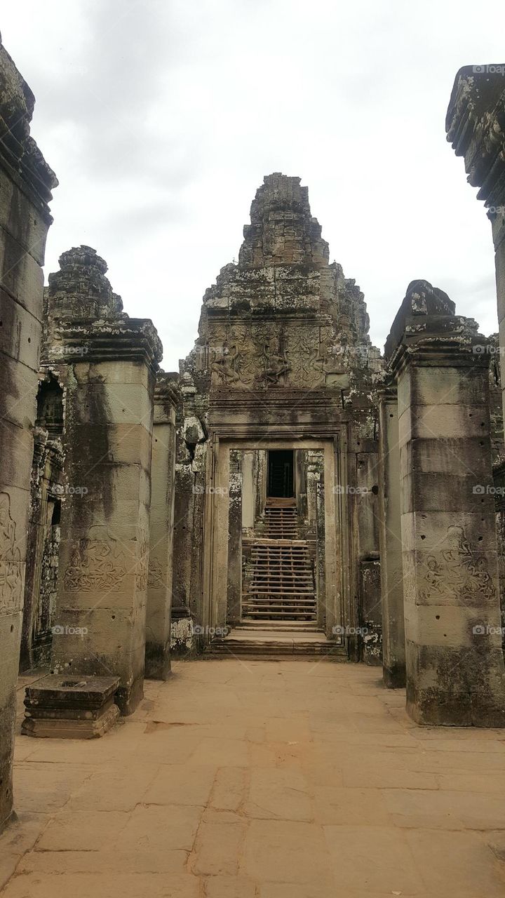 Ancient stone castle