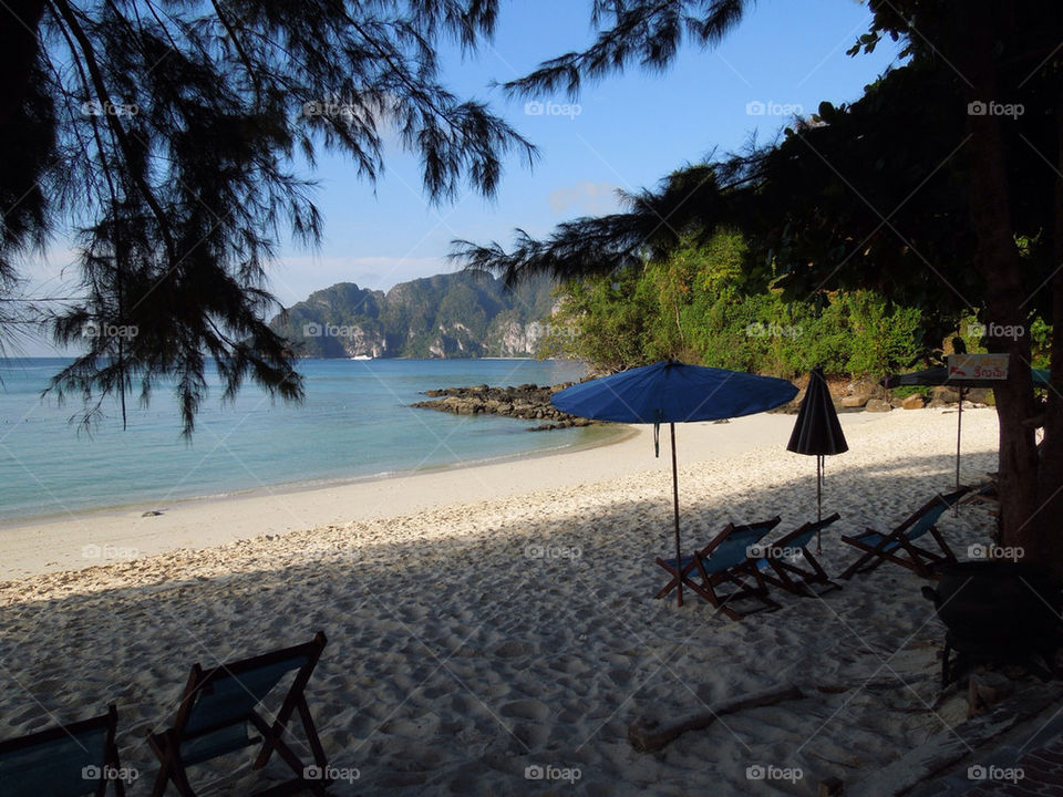 beach thailand long phi by annepe
