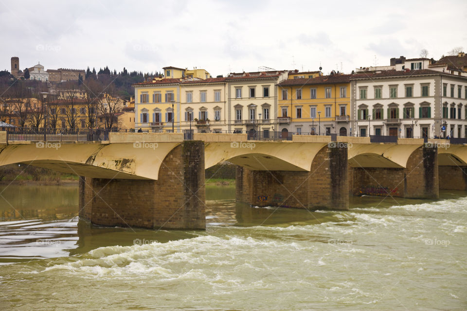 River Arno in Florence. 