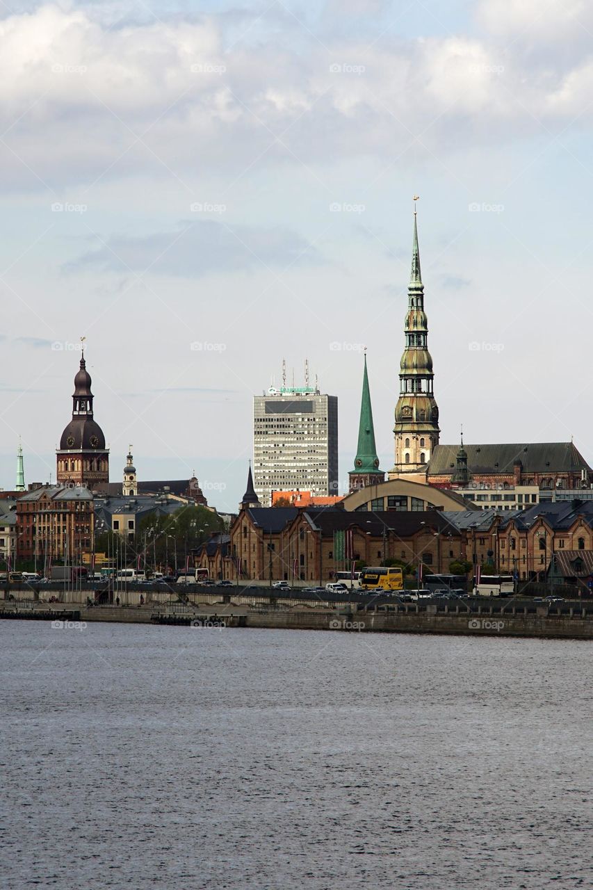 view of Riga city