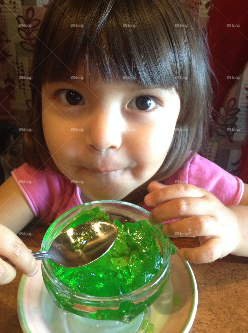 Yummy green jello