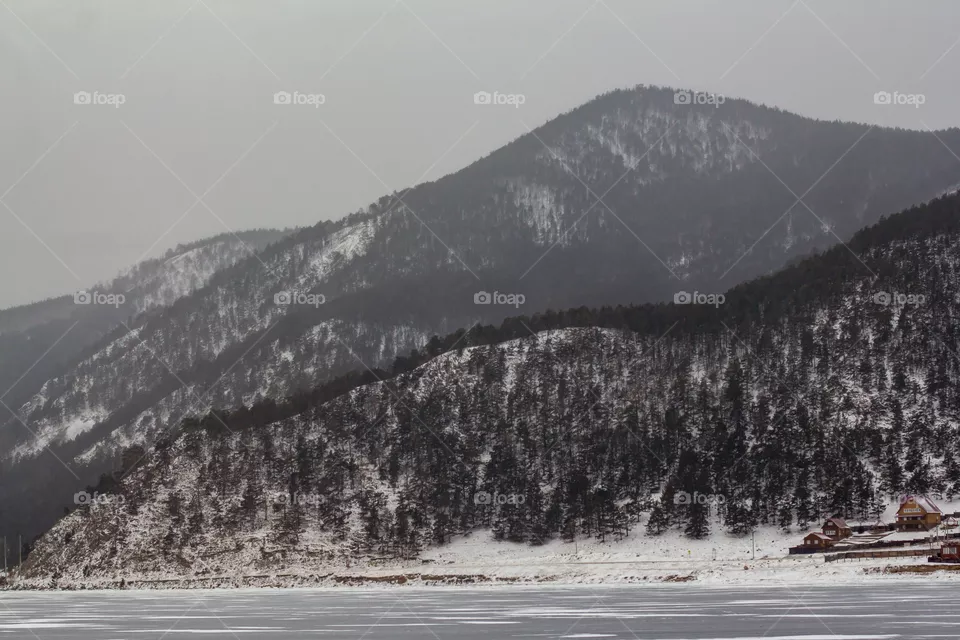 Pribaikal hills.
