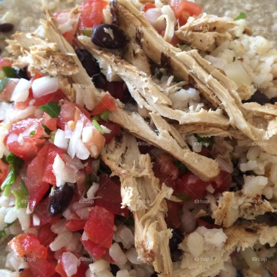 Vegan Chipotle “Chick’n” Bowl