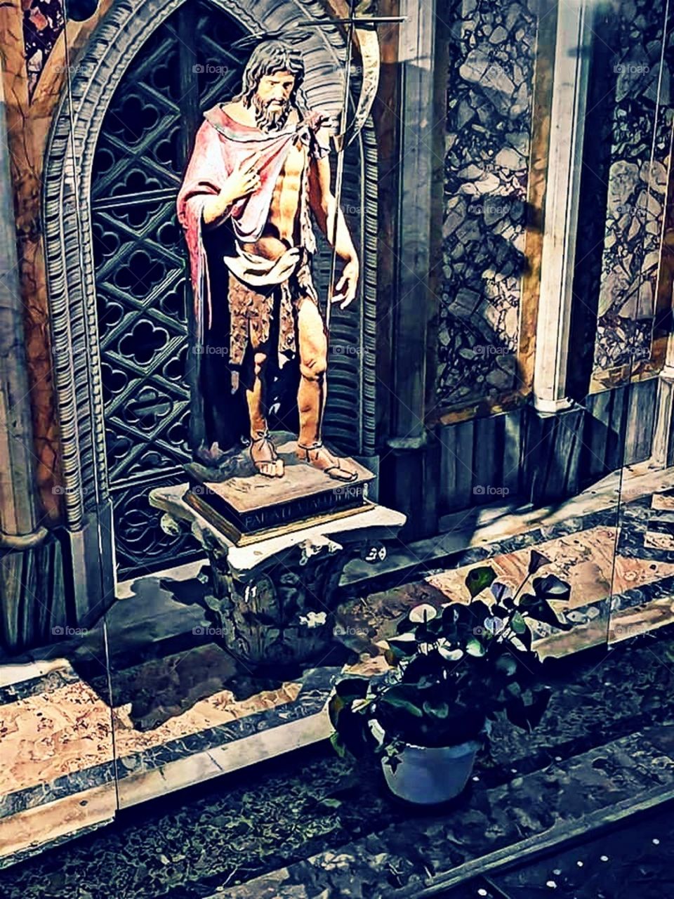 Statue of St. John the Baptist