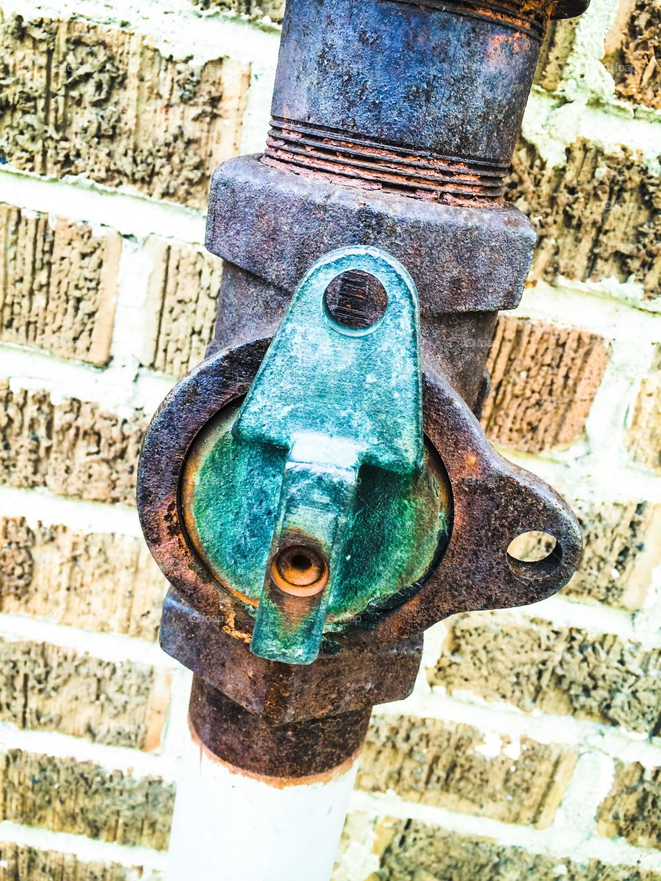 Interesting Rusted Valve. Some things need to have the option of being open or closed. 