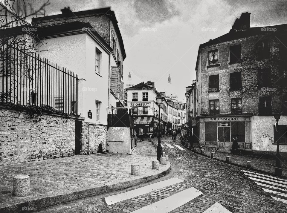 France. Paris Montmartre 