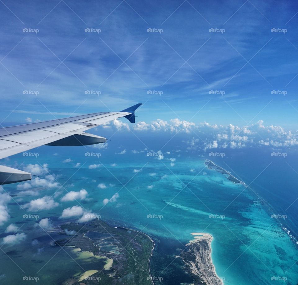 Caribbean Aerial View 
