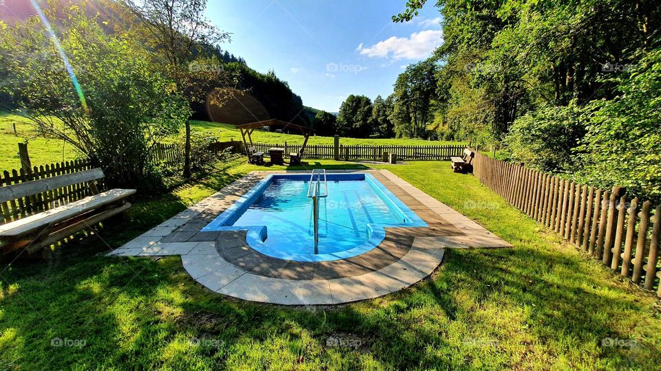 stepping pool in sauerland