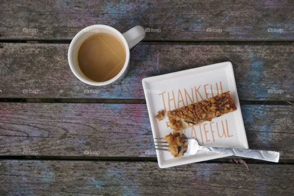 Thankful for breakfast food. Oh, and coffee. 
