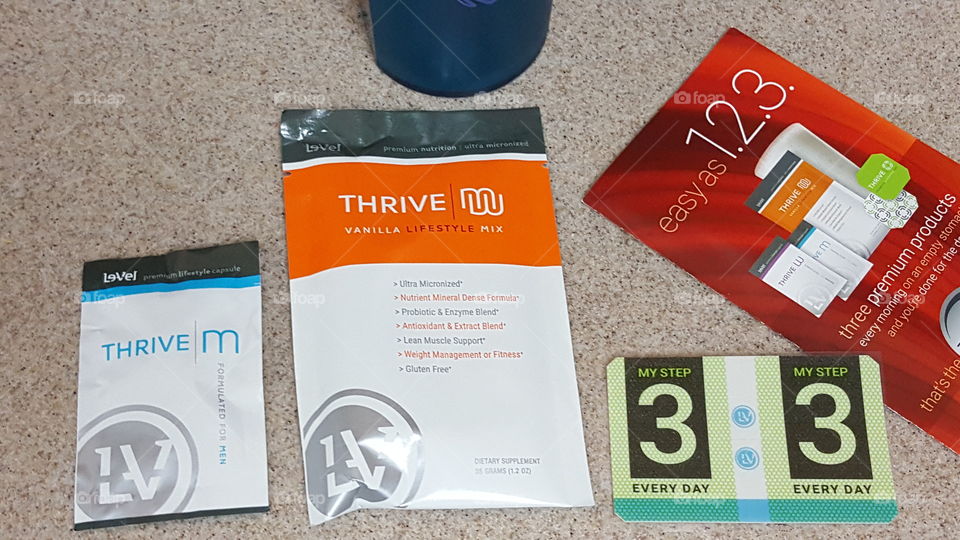 Thrive 3 Step Premium Nutrition in the first 30 minutes