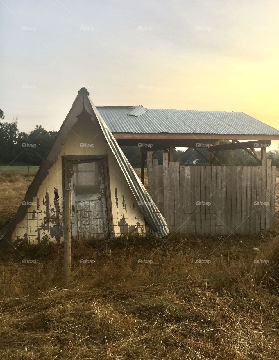 Rustic old barn