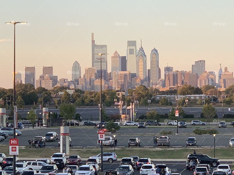 Philly skyline