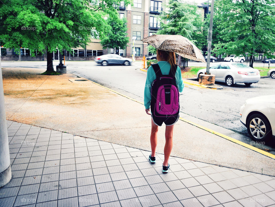 People, Street, City, Road, Girl