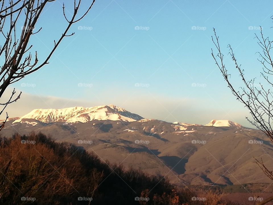 Terminillo mountains