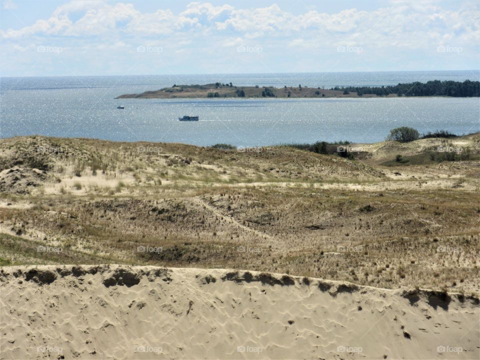 Neringa in the Lithuania