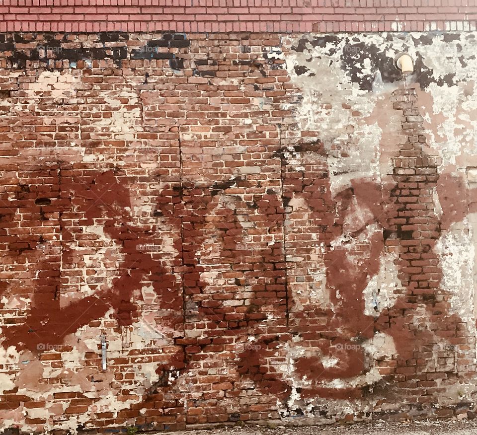 Red Brick Urban Pattern Design