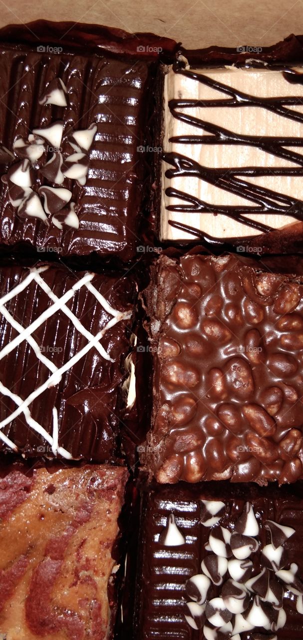 I love brownies and chocolates!!