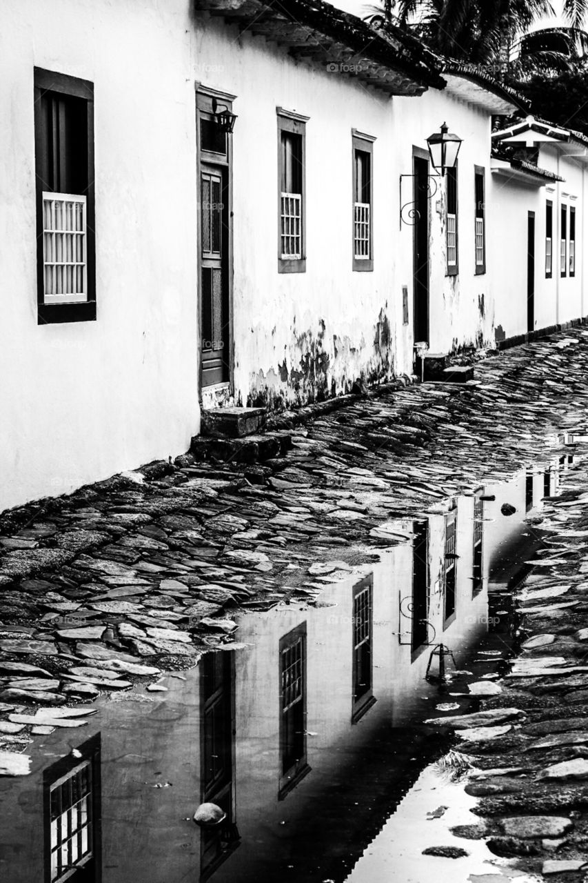 Smithy street - Paraty - RJ. Historic center of Paraty