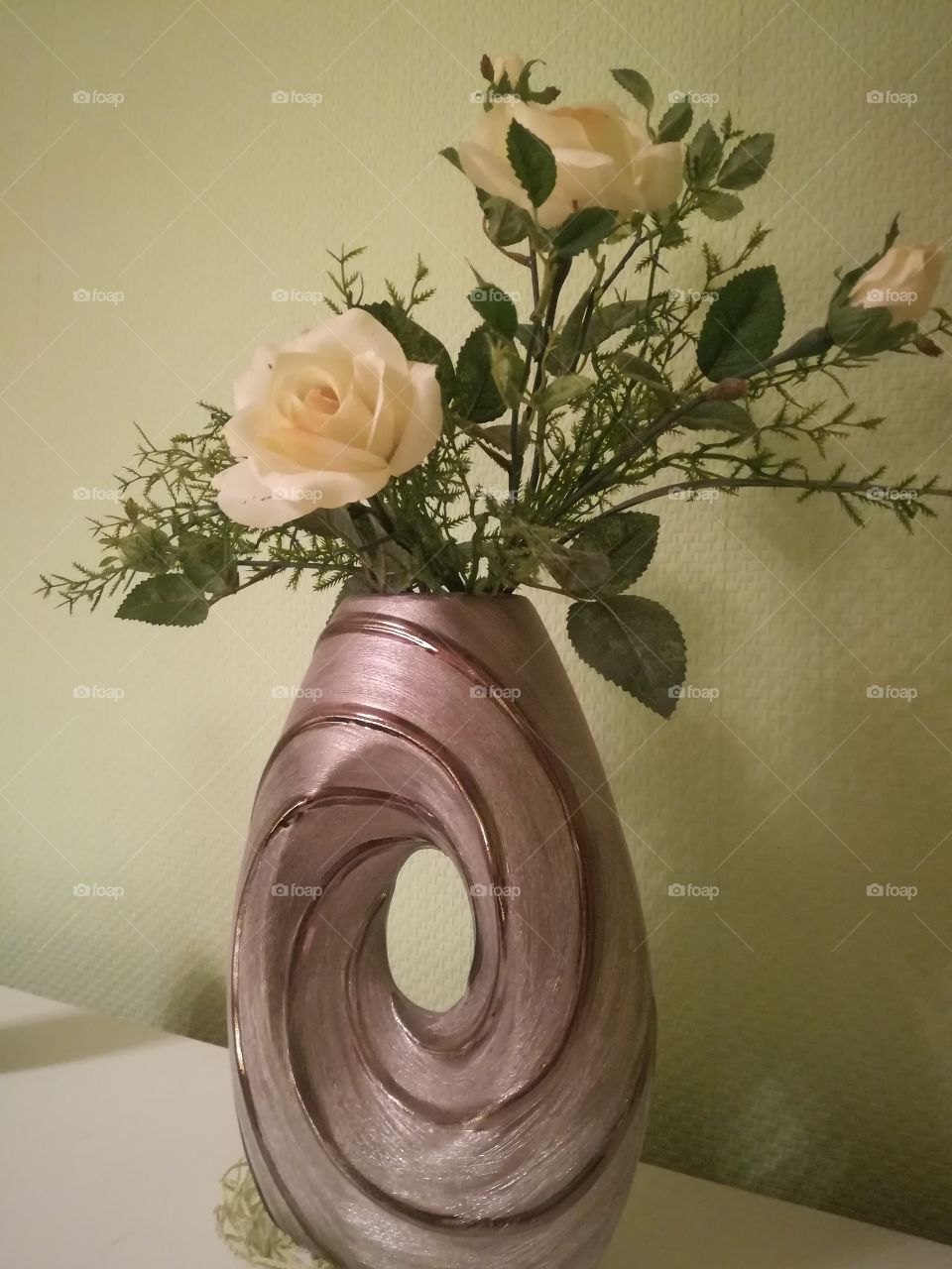 Vase Blumen Kunst