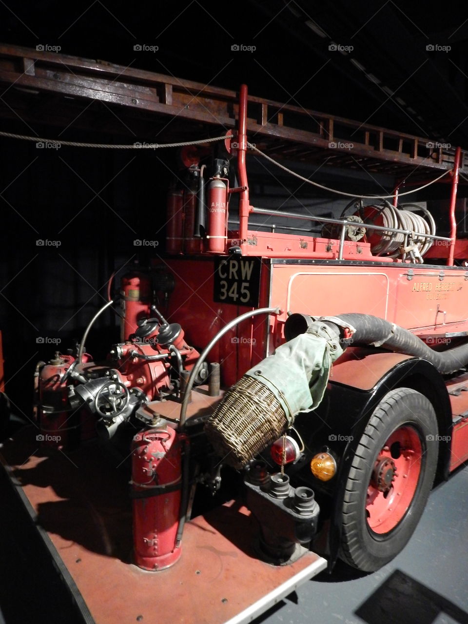 old fire engine