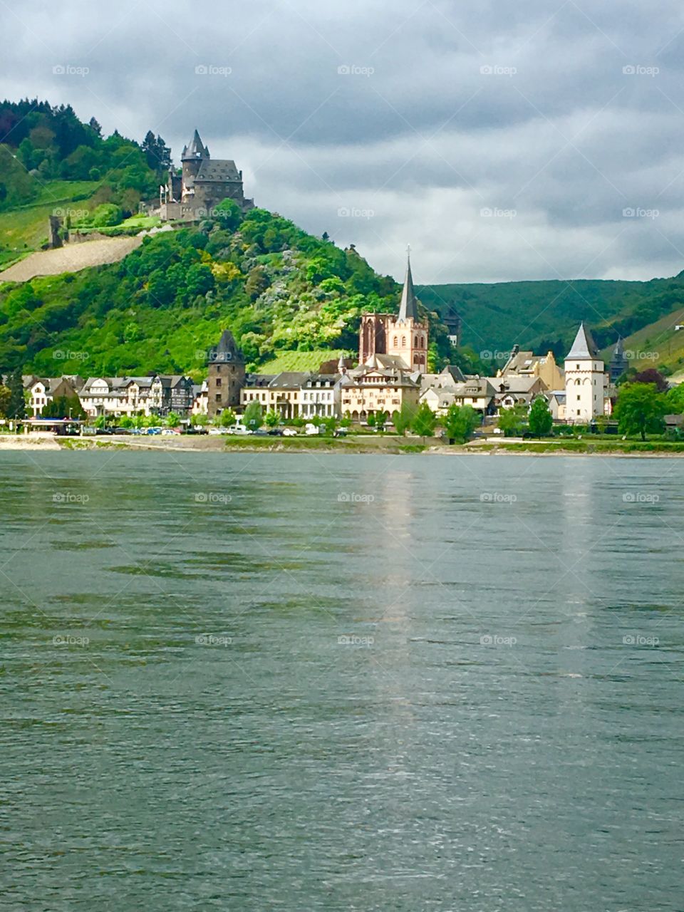 Bachachar City at the rhine Valley 