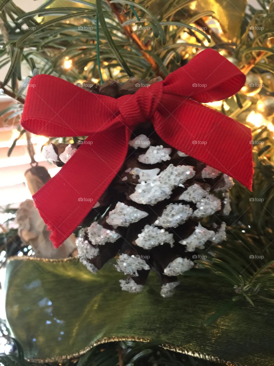 Christmas pine cone