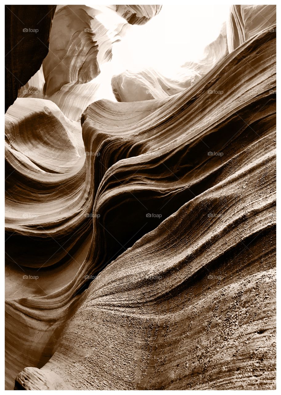 Lower Antelope Canyon in Page, AZ