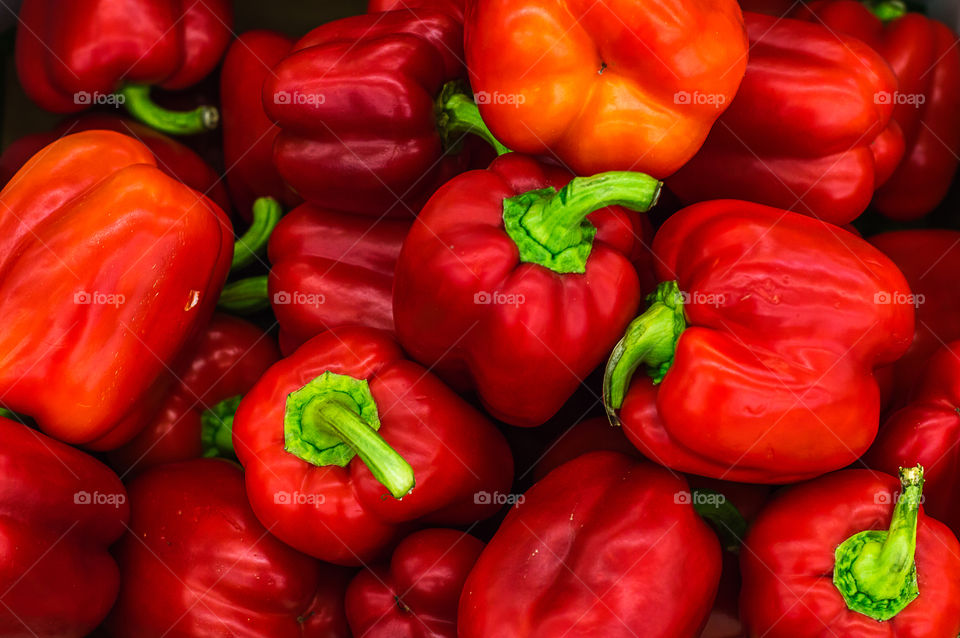 Red peppers