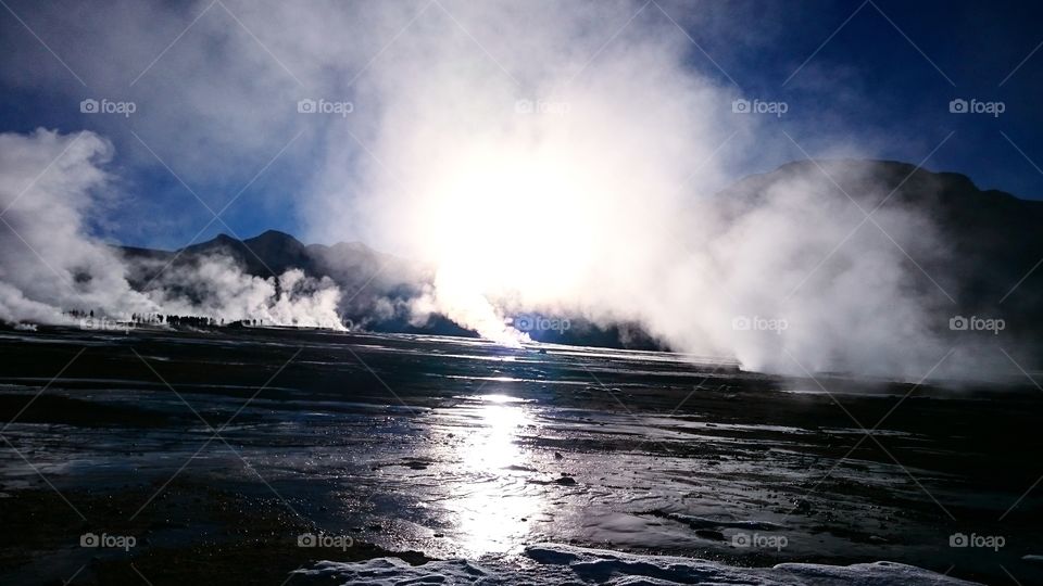 The geysers of Chile