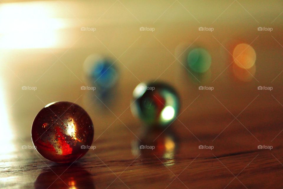Marbles and reflections
