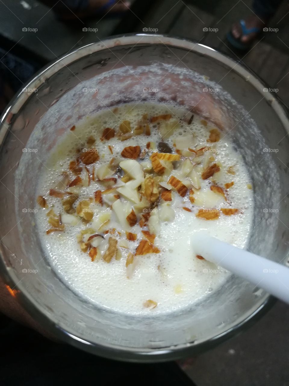 Almond milkshake