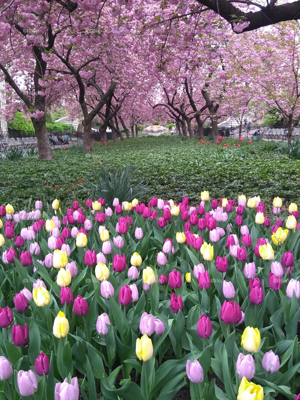 86th Street Entrance to Carl Schurz Park East Side NYC