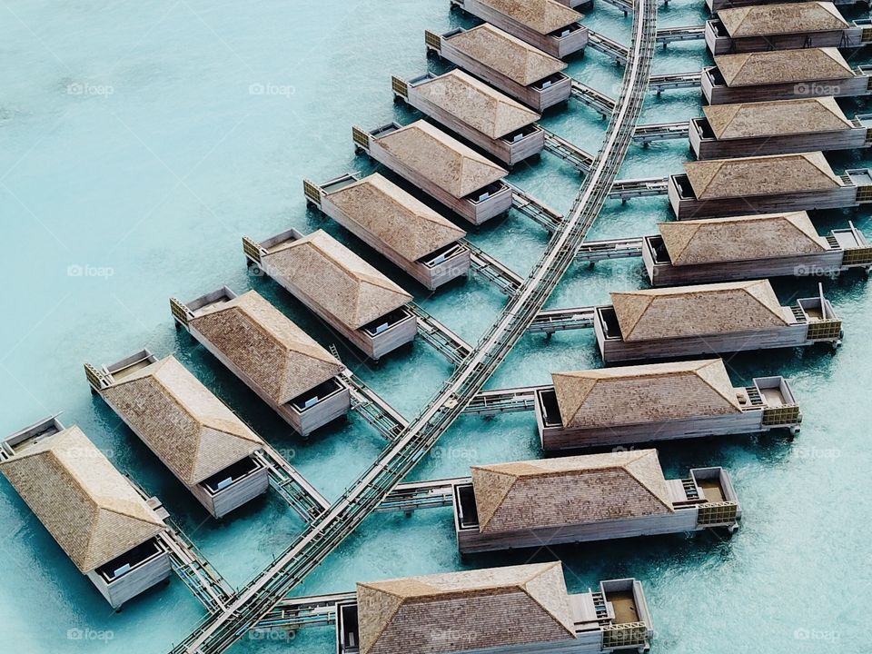 ocean resort in maldives abstract summer 